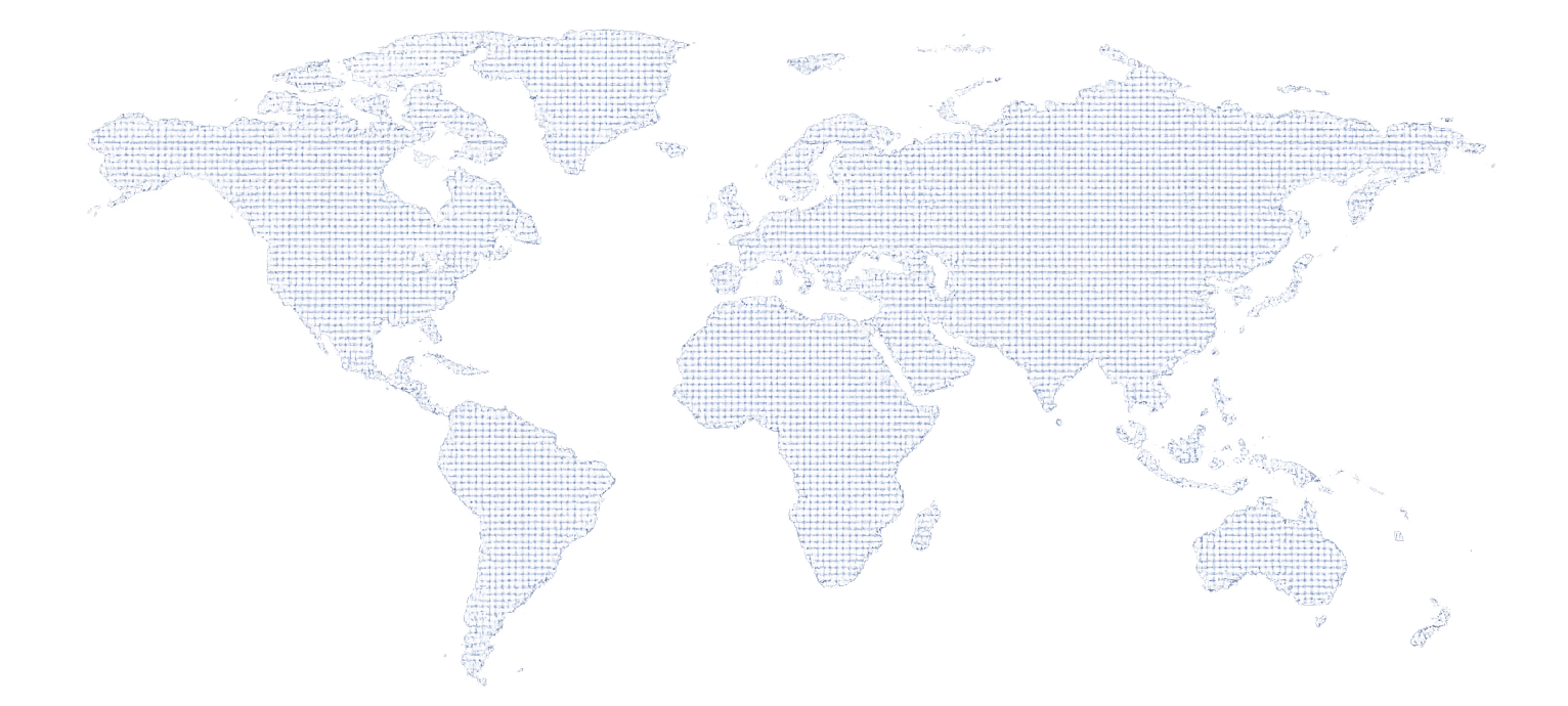 Carte logistique mondiale transport international depuis la Chine