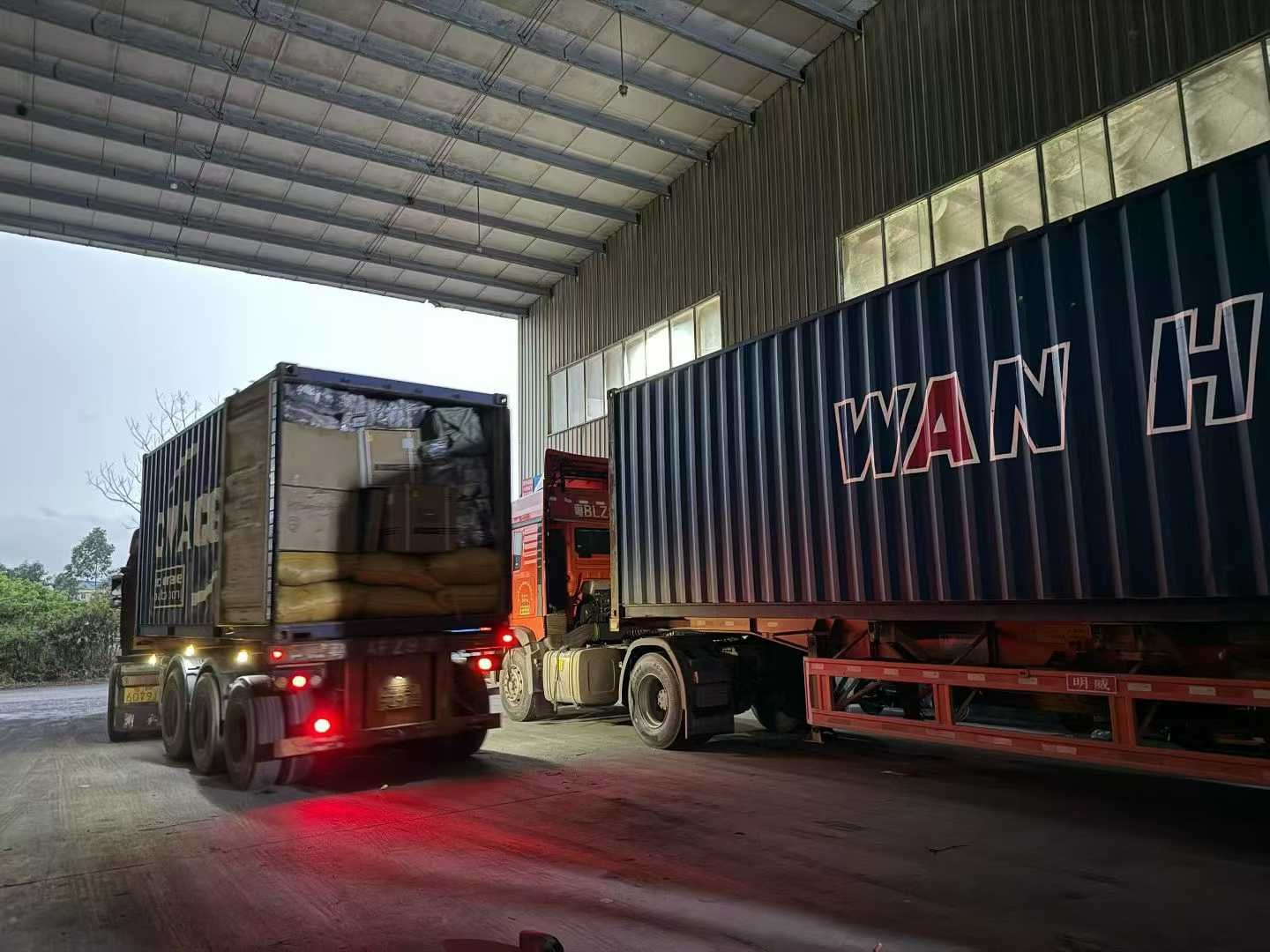 International logistics and container loading